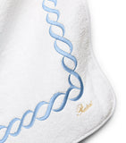 Pratesi Cotton Treccia bath mat 50cm x 90cm, imported from the UK