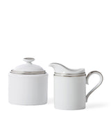 Harrods Ralph Lauren Home Wilshire Porcelain Creamer Jug and Sugar Pot Set- Buy online at McGrocer
