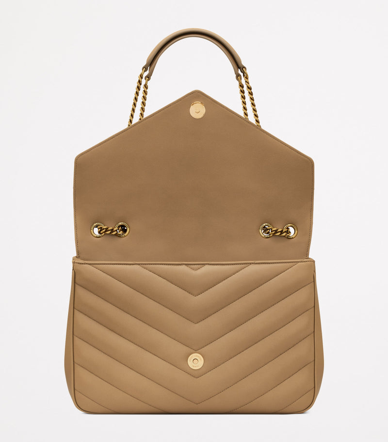 Saint Laurent Loulou shoulder bag large padded lambskin, UK version