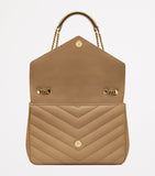 Saint Laurent Loulou shoulder bag large padded lambskin, UK version