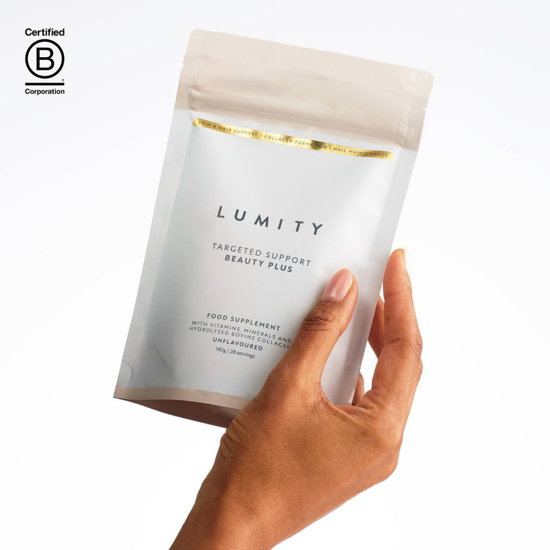 Lumity Beauty Plus Powder collagen supplement 140g (British brand)