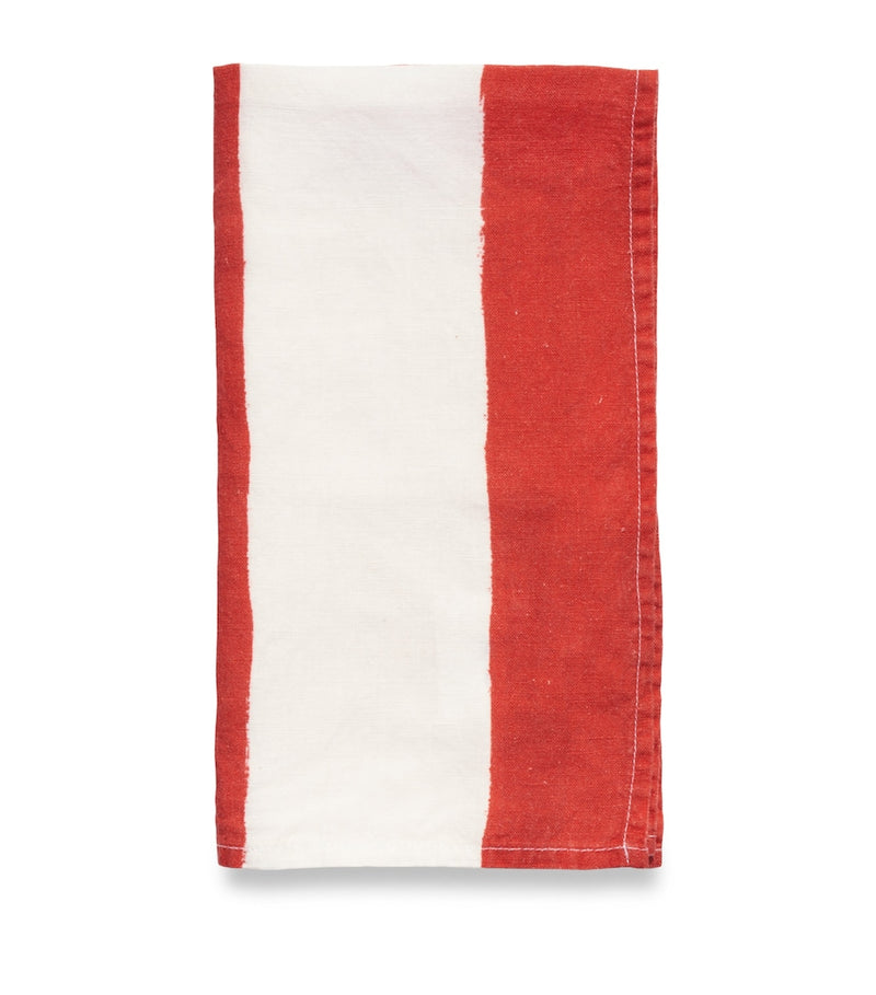 Summerill & Bishop Linen Stripe napkin 50cm x 50cm (British brand)