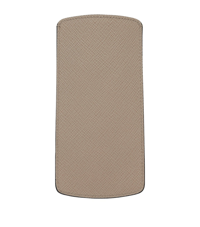 Smythson Panama leather glasses case, UK version