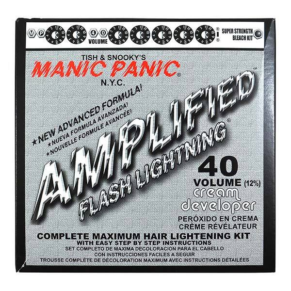 Manic Panic Flash Lightning Bleach Kit 40 Volume, imported from the UK