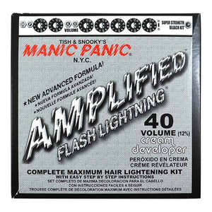 Manic Panic Flash Lightning Bleach Kit 40 Volume Hair Lightener
