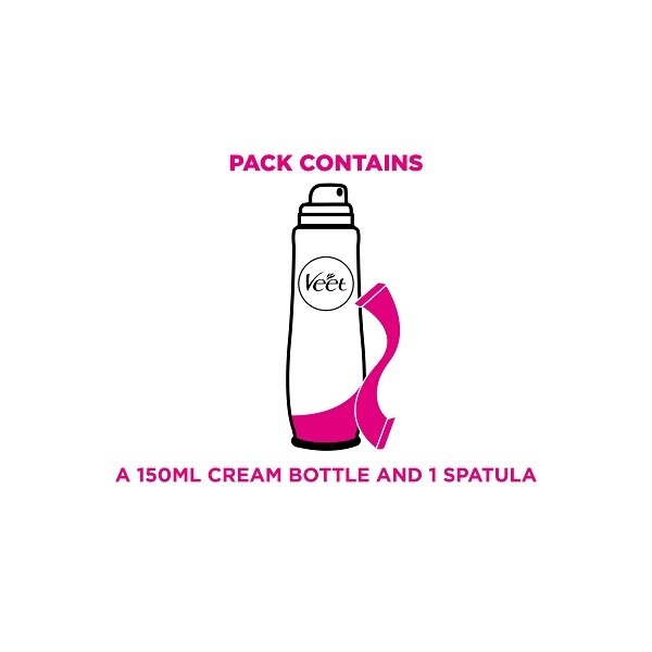Veet Spray On Hair Removal Cream Sensitive 150ml GOODS Superdrug