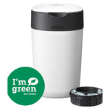 Tommee Tippee Twist & Click Advanced Nappy Bin, Includes 1x Refill Cassette, White Toys & Kid's Zone Boots