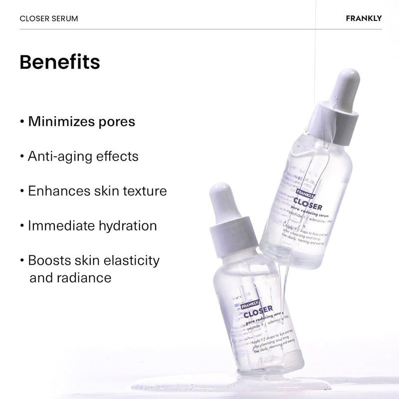 FRANKLY Pore Reducing Serum 30ml, imported from the UK