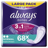 Always Dailies Panty Liners Normal 68 count - British product