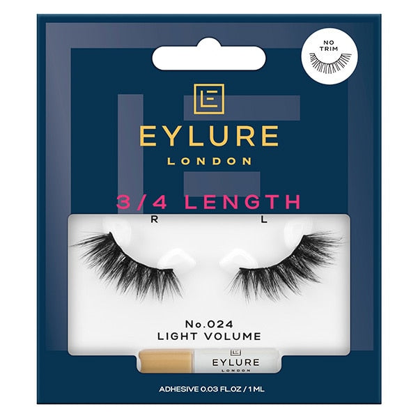 Eylure false eyelashes 3/4 Length 024 - British product