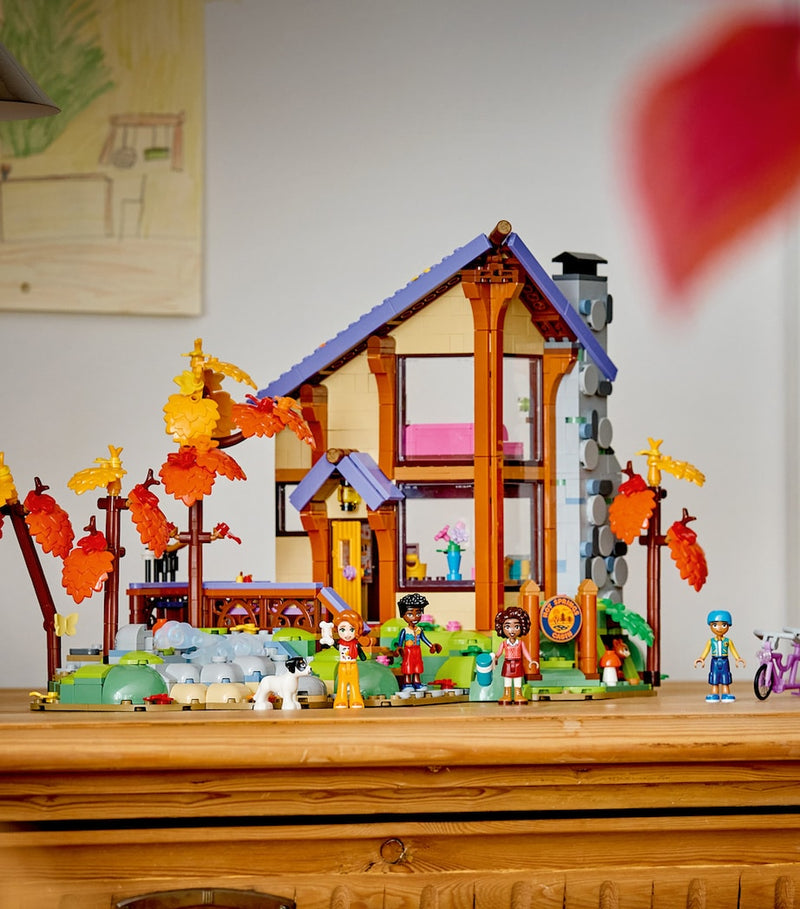 LEGO Friends Cosy Autumn Forest Cabin building set 1229 pieces, imported from the UK
