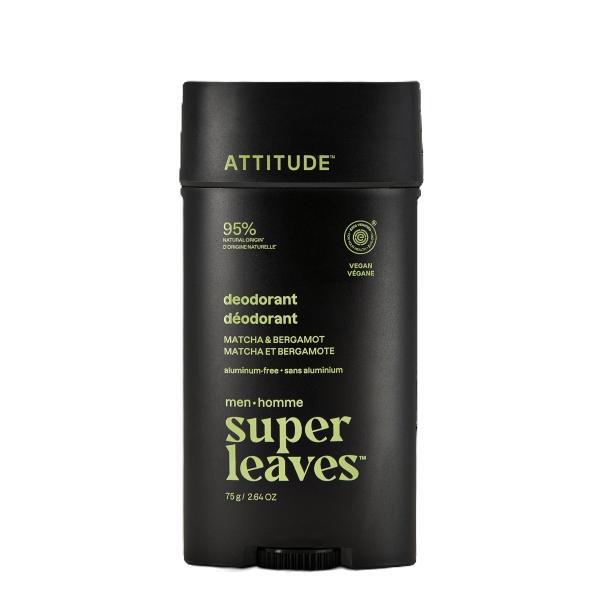 Attitude men's deodorant Matcha & Bergamot 75g - British product