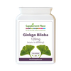 Supplement Place Ginkgo Biloba 120mg extract capsules - British product