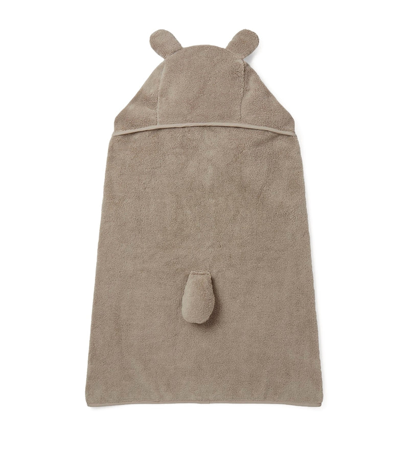 MORI bear hooded baby towel organic cotton (British brand)