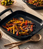 Le Creuset cast iron square grilling basket 30cm, UK version