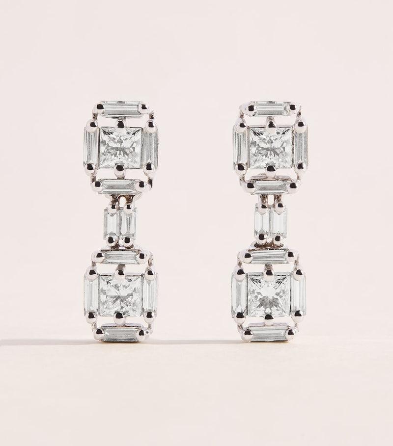 Suzanne Kalan Princess drop earrings, imported from the UK