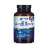 Holland & Barrett Prowise Healthcare Pro Bio Cultures Complex Probiotics and Prebiotics 50 billion CFU 60 Capsules- Buy online at McGrocer