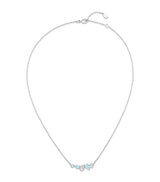Harrods Chaumet Joséphine Ronde d'Aigrettes Diamond and Aquamarine Necklace- Buy online at McGrocer