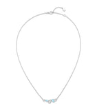 Chaumet Joséphine necklace white gold aquamarine diamonds, UK version
