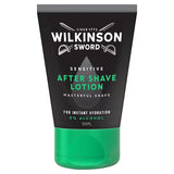 Superdrug Wilkinson Sword Sensitive After Shave Lotion Shave Care 100ml- Buy online at McGrocer