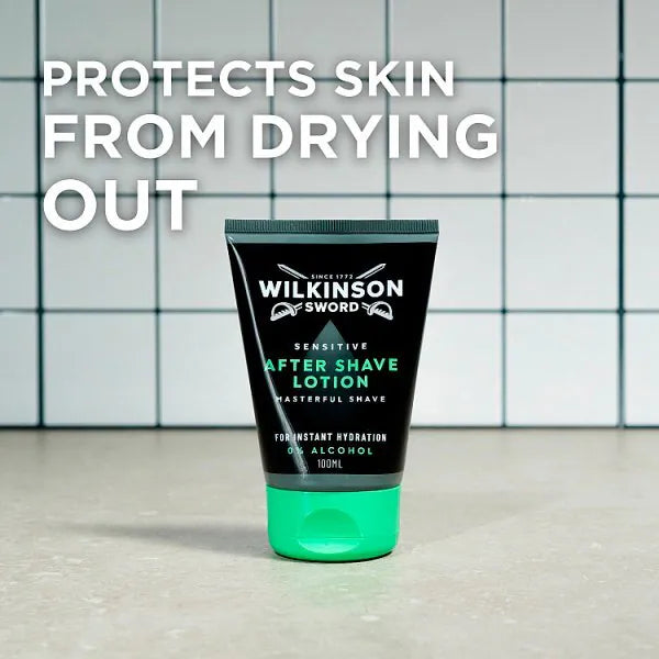 Wilkinson Sword Sensitive After Shave Lotion 100ml (British brand)