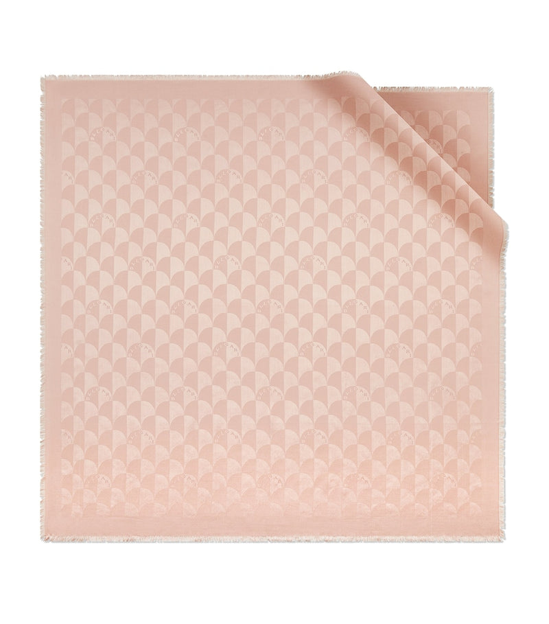Bvlgari silk wool scarf 140cm - British product