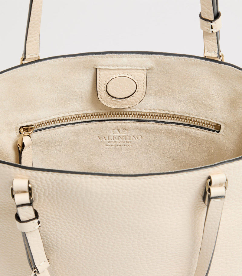 Valentino Garavani rockstud leather tote bag, UK version