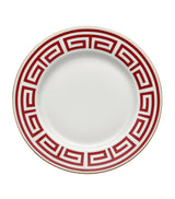 Harrods Ginori 1735 Labirinto Scarlatto Porcelain Soup Plate 24.5cm- Buy online at McGrocer