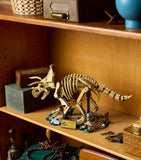 Lego Jurassic World Triceratops fossil model, UK version