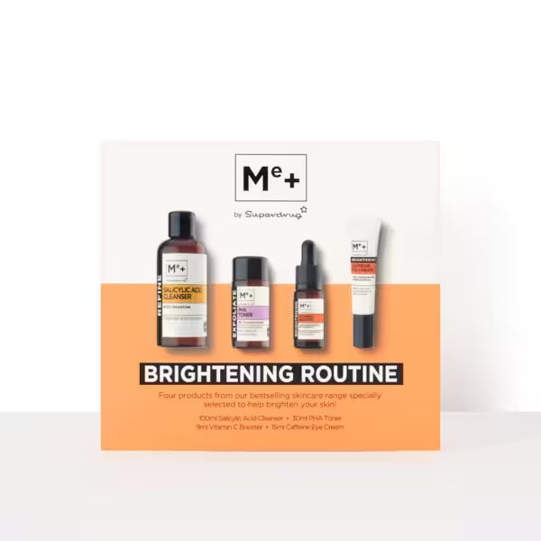 Me+ Brightening Routine Gift Box Skincare Set, imported from the UK