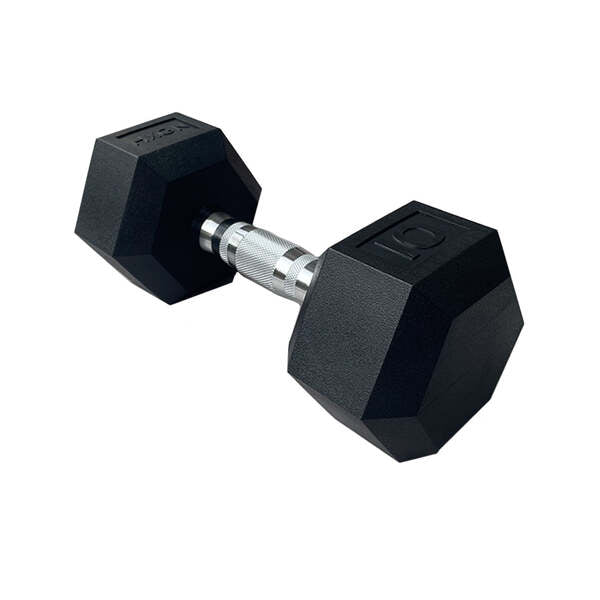 HXGN hex dumbbells pair 2 x 10kg - British product