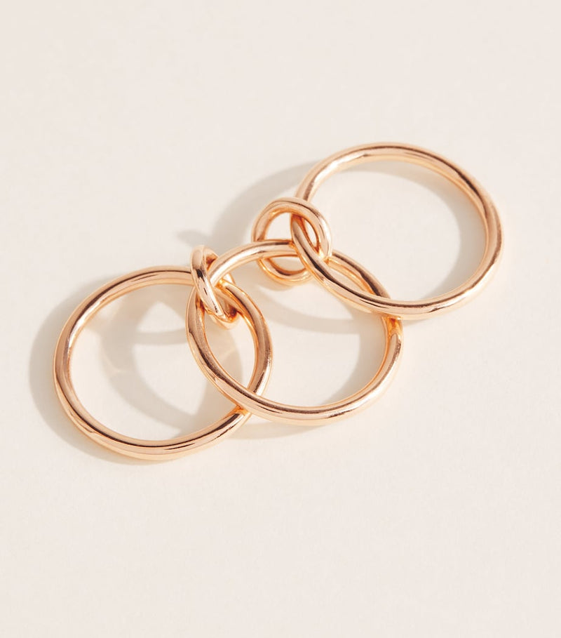 Spinelli Kilcollin Solarium ring 18k rose gold, imported from the UK