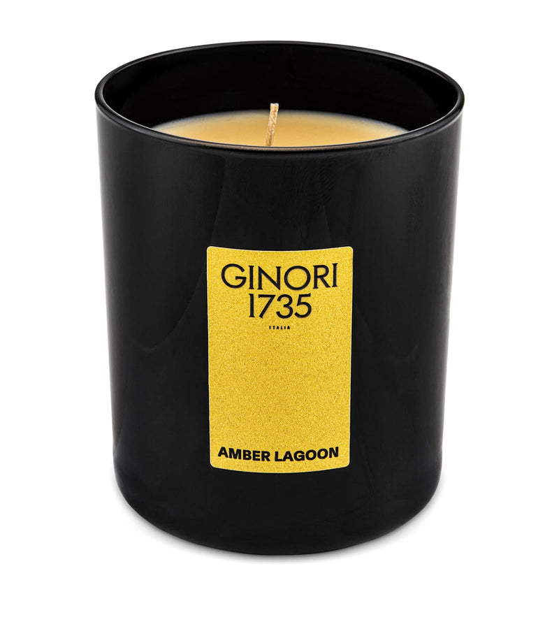 GINORI 1735 Amber Lagoon candle 350g - British product