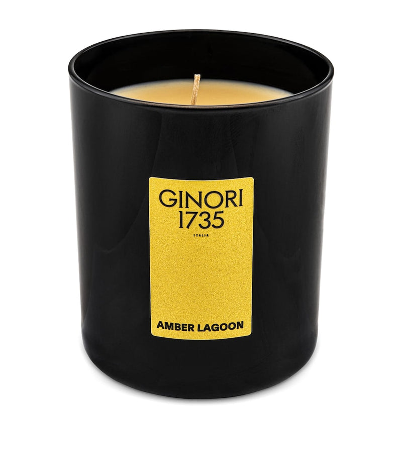 GINORI 1735 Amber Lagoon candle 350g - British product
