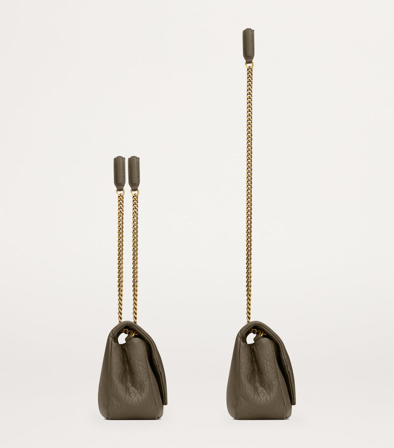 Saint Laurent medium Calypso shoulder bag, imported from the UK