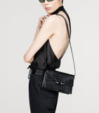 TOM FORD small croc-embossed leather bag, UK version