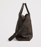 Bottega Veneta large grained leather interview briefcase, UK version