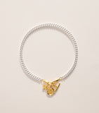 Tilly Sveaas gold-plated Moi + Toi cluster necklace - British product