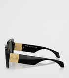 Versace square irregular sunglasses, UK version