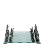 Royal Selangor Star Wars chess set pewter glass board (British brand)