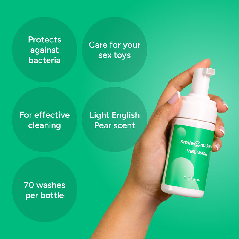 Smile Makers foaming antibacterial sex toy cleaner 100ml - British product