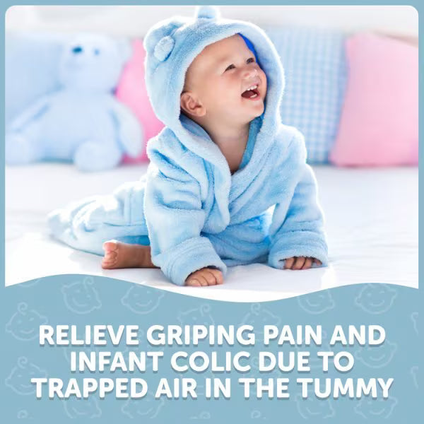 Woodwards Gripe Water for Wind and Gripe Relief 150ml (British brand)