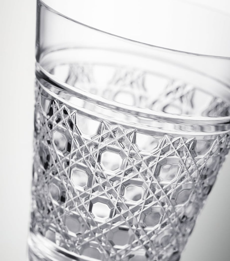 Set of two Waterford crystal white wine goblets 318ml (British brand)