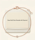 Cartier d'Amour bracelet in rose gold with diamond, imported from the UK