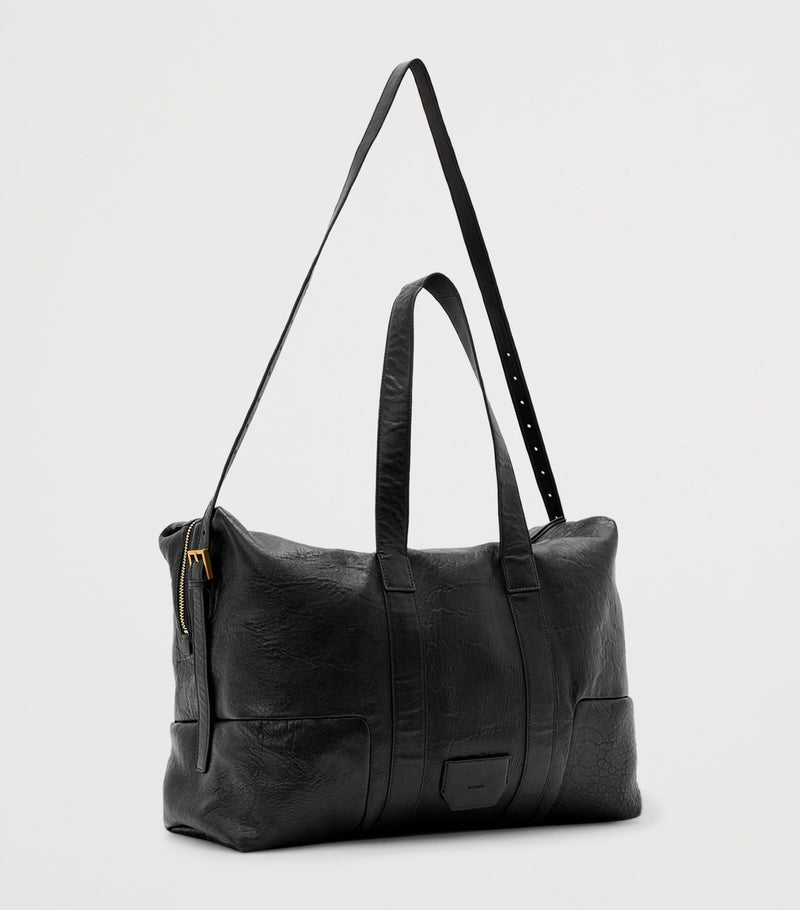 AllSaints Leather Ares Holdall - British product