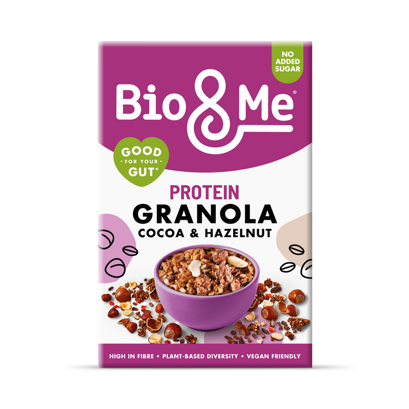 Bio & Me cocoa hazelnut granola 360g - British product