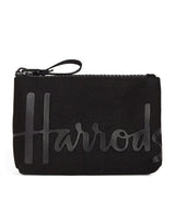 Harrods Harrods Cotton Logo Coin Purse (10cm x 14cm x 3cm)- Buy online at McGrocer