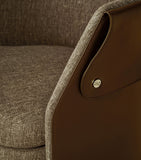 Flexform Ozzy swivelling dining chair 60cm x 55cm, UK version