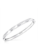 Harrods Graff White Gold Laurence Graff Signature Bangle- Buy online at McGrocer