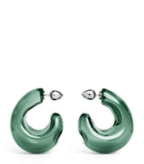 Harrods Alaïa Glass Bubble Hoop Earrings- Buy online at McGrocer